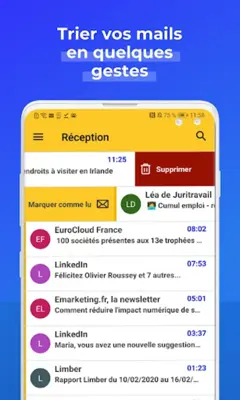 Laposte.net – Votre boîte mail android App screenshot 1