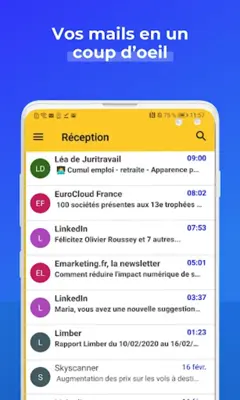 Laposte.net – Votre boîte mail android App screenshot 2